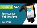 Hemosponja GDT con yodoformo