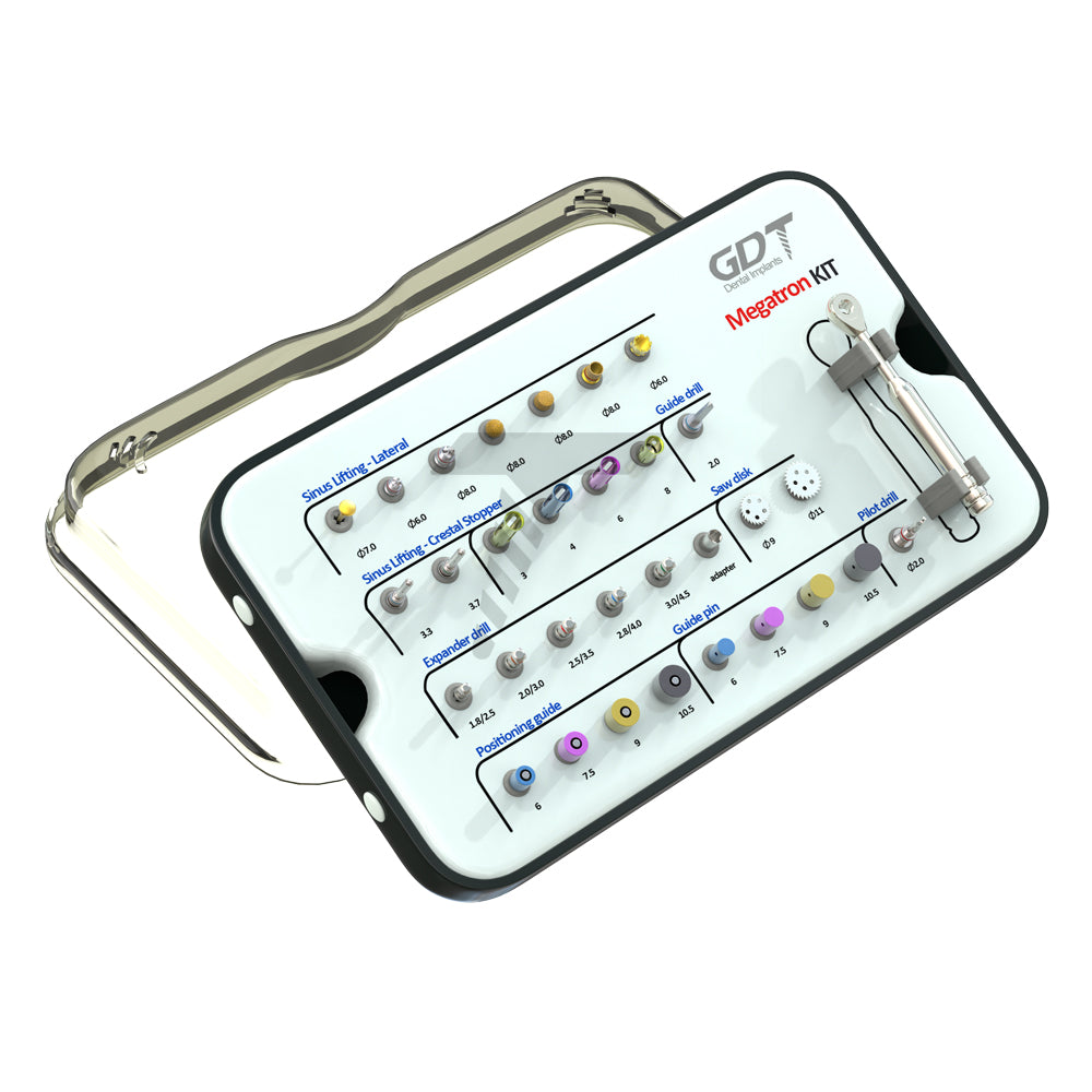 GDT Implants Lateral & Crestal Sinus Lifting Megatron Kit