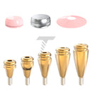 Straight Click Attachment Soft Silicone Set Narrow Platform (NP)