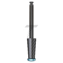 Swirl Cone With Flat Circle Tip Head Bur