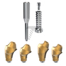 Angulated Multi Unit 17°/30° Titanium Sleeve Set Regular Platform (RP)