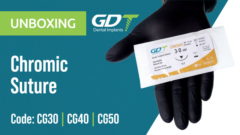 Unboxing GDT Surgical Absorbable Monofilament Chromic Gut Suture