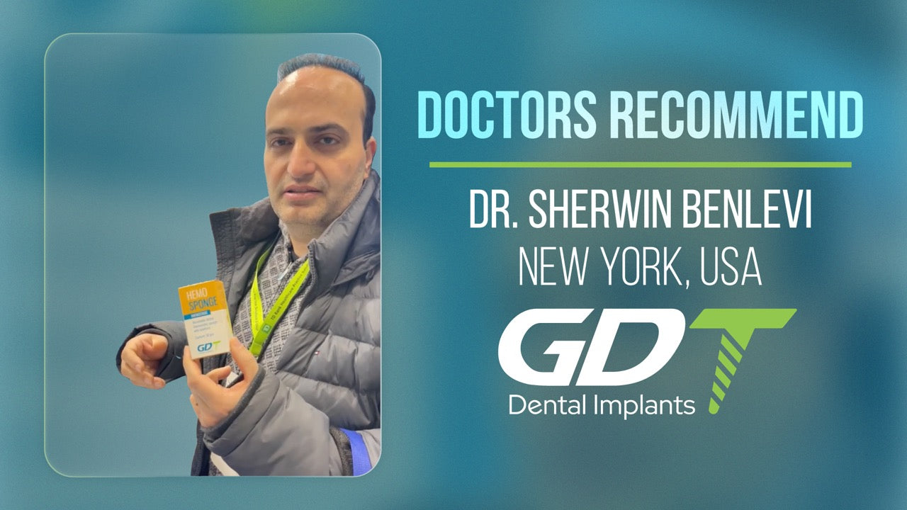  Doctors Recommend: Dr. Sherwin Benlevi from New York, USA recommends Hemosponge