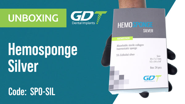 Unboxing of GDT Hemosponge - Absorbable Colloidal Silver Sponge Package