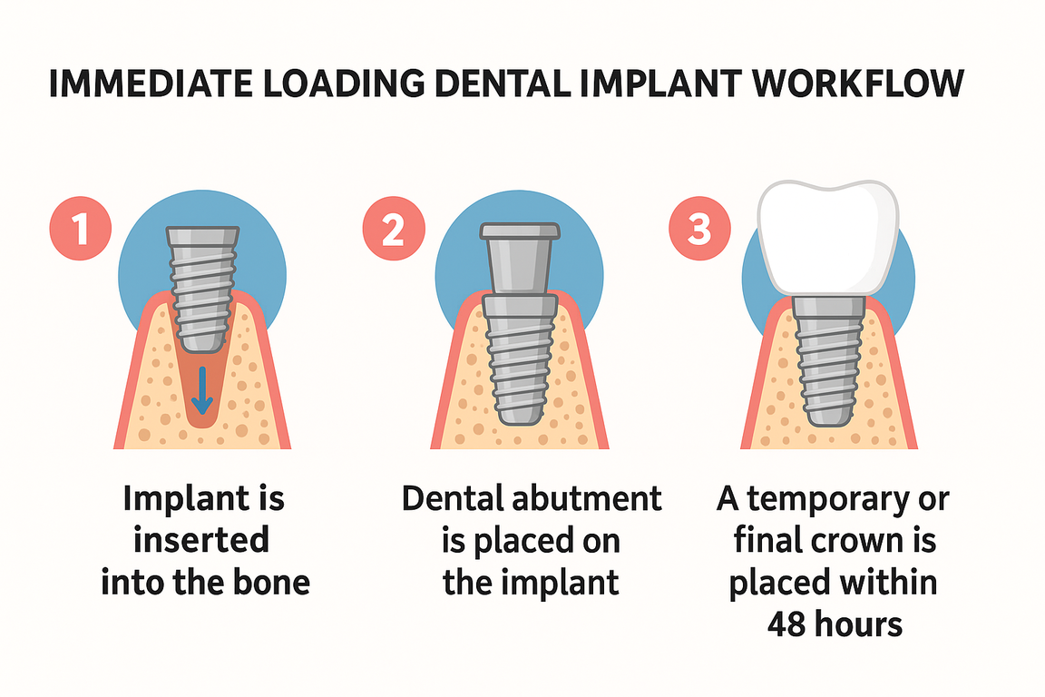 Immediate Loading Dental Implant Workflow Cover Image - GDT Implants