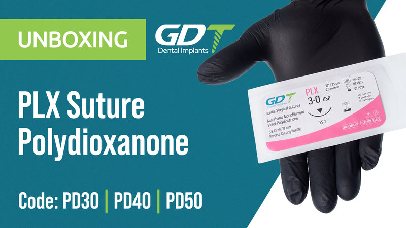 Unboxing GDT Surgical Absorbable Monofilament Polydioxanone PLX Suture