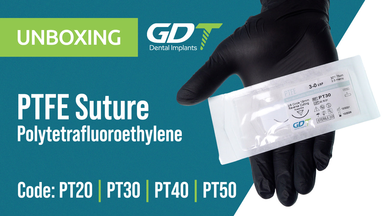 Unboxing GDT Polytetrafluoroethylene PTFE Sutures