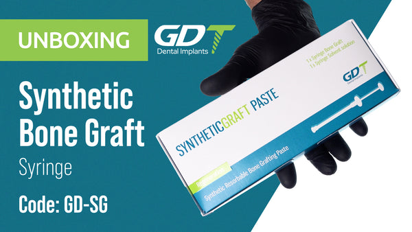 Unboxing The GDT Synthetic Bone Graft Syringe Package