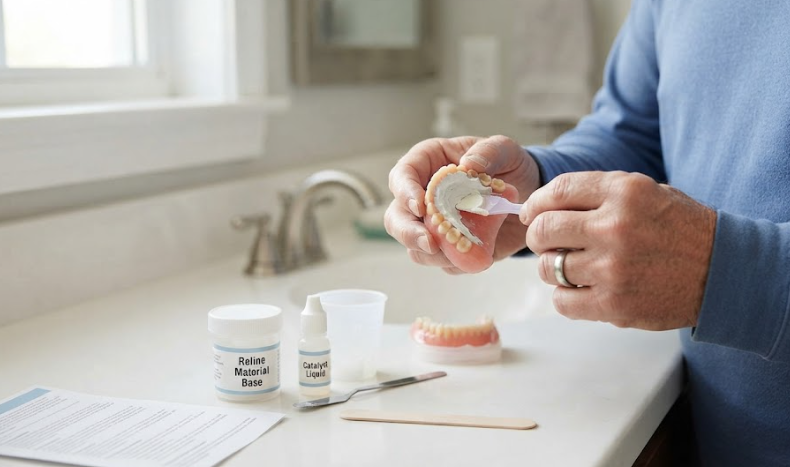 How to Reline Dentures Yourself