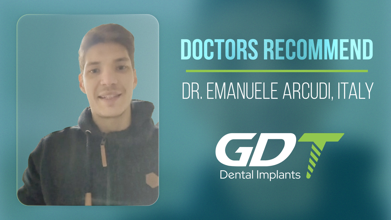 Emanuele Arcudi from Italy, Testimonial video