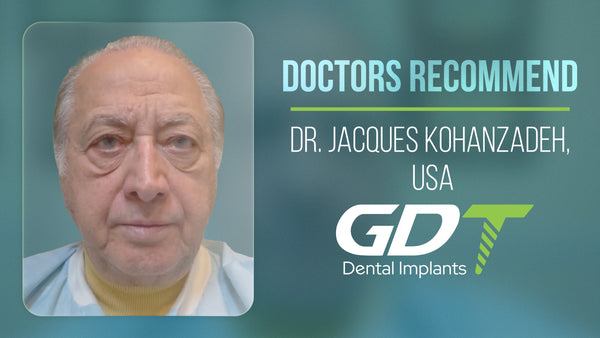 Dr. Jacques Kohanzadeh from New York, USA, Testimonial video feedback