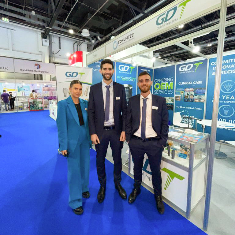 GDT Dental Implants Team in AEEDC International Dental Conference 2022 - Dubai, UAE
