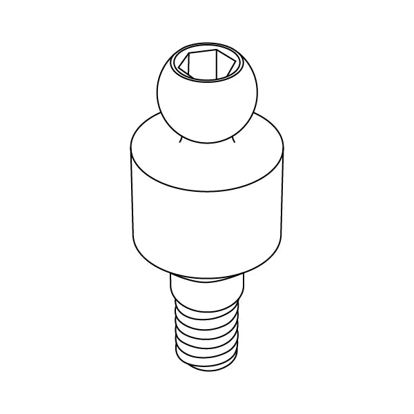 Ball Attachment Internal Hex Connection