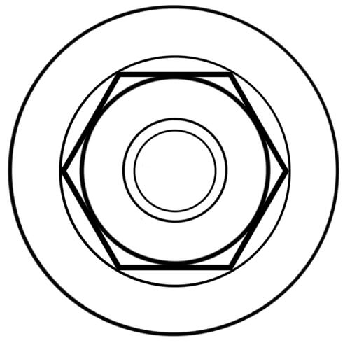 Conical Hex Implants