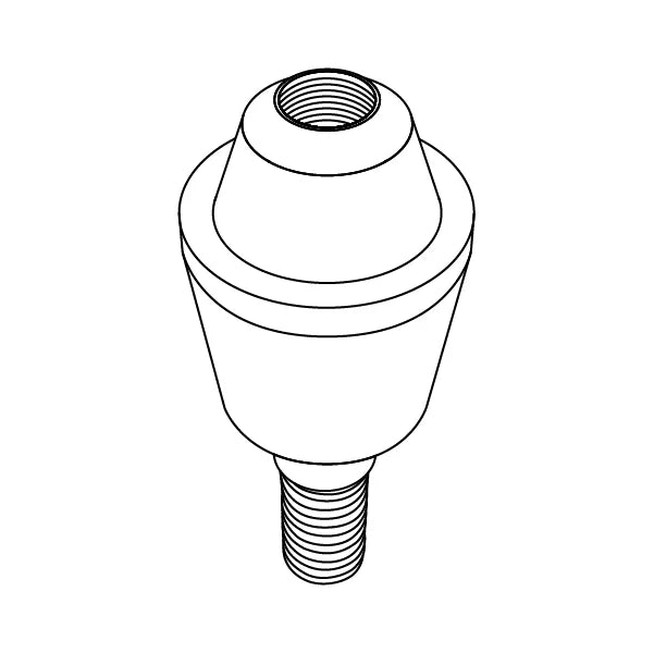 Straight Multi Unit 1.6 Abutment Internal Hex Connection