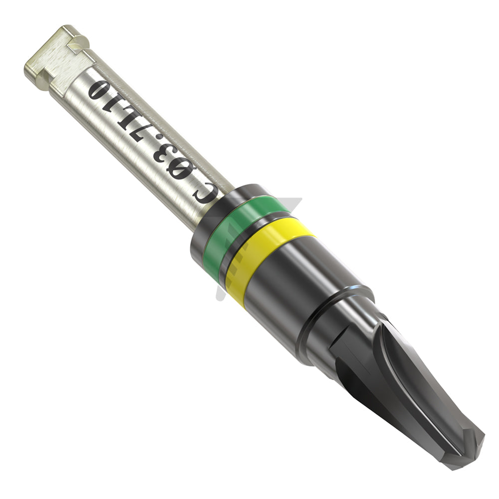 DLC Conical Integral Stopper Drills Ø2.8mmXØ3.7mm