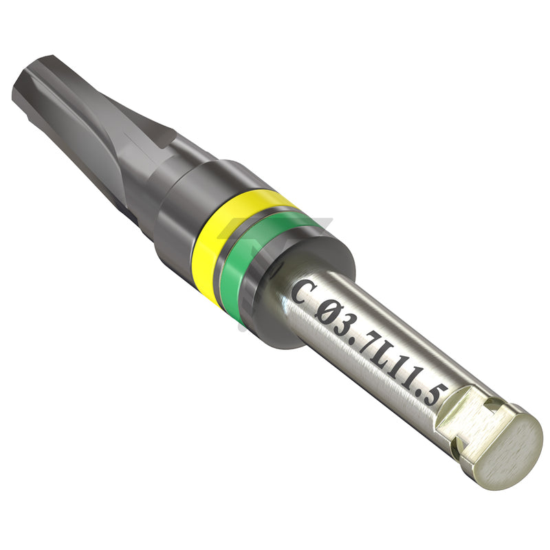 DLC Conical Integral Stopper Drills Ø2.8mmXØ3.7mm