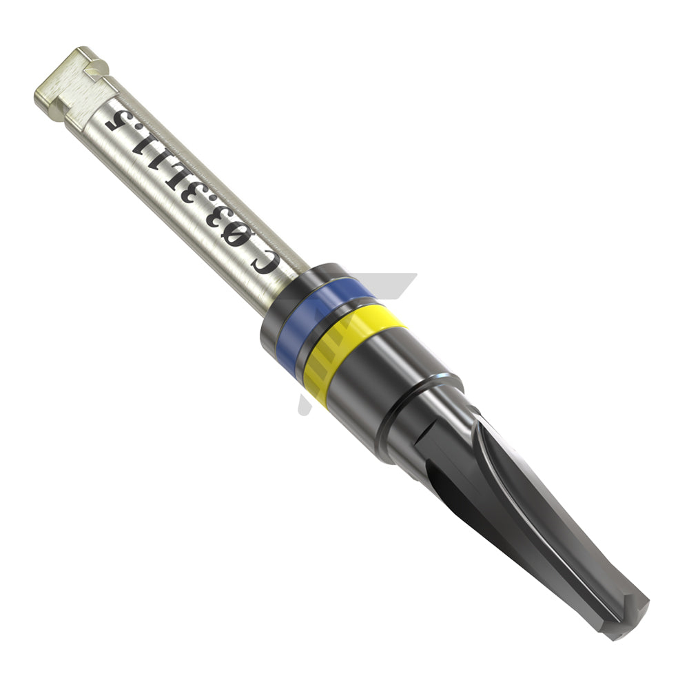 DLC Conical Integral Stopper Drills Ø2.1mmXØ3.3mm