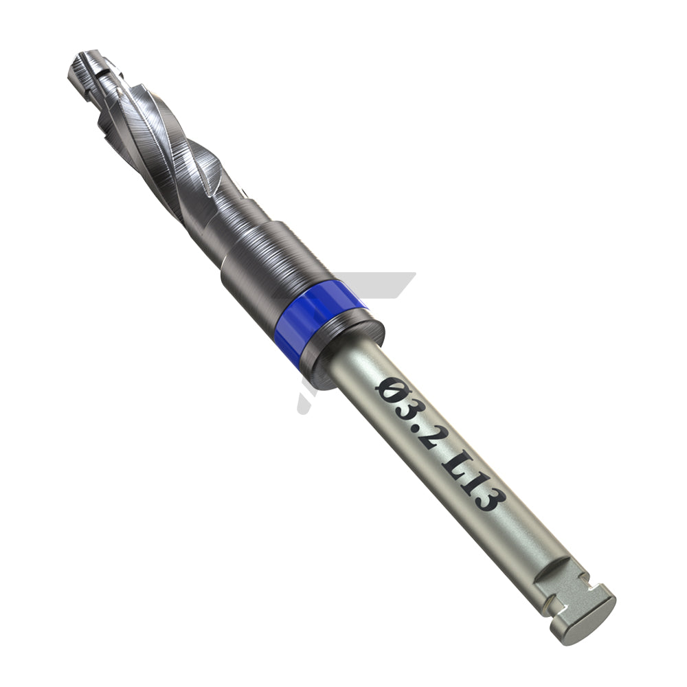 DLC Step&Stop Integral Drills Ø3.2mm