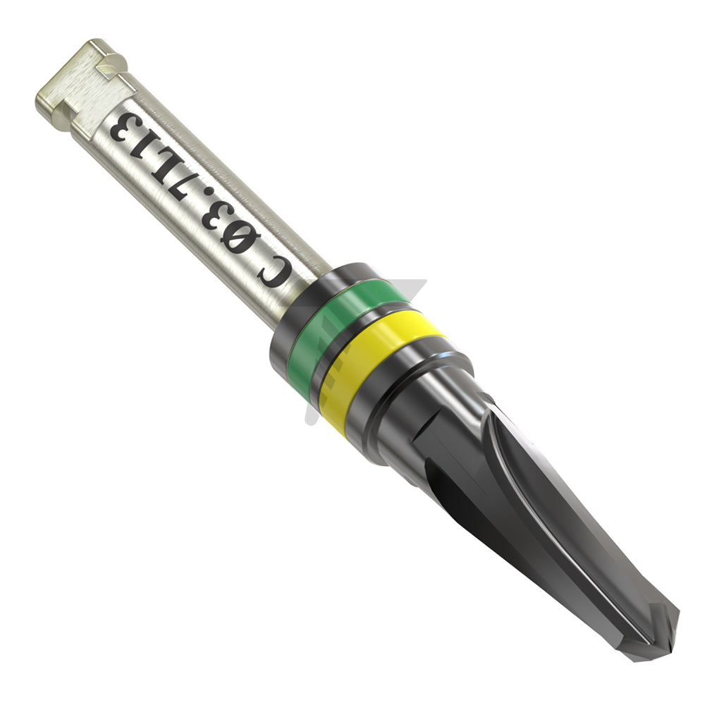 DLC Conical Integral Stopper Drills Ø2.8mmXØ3.7mm