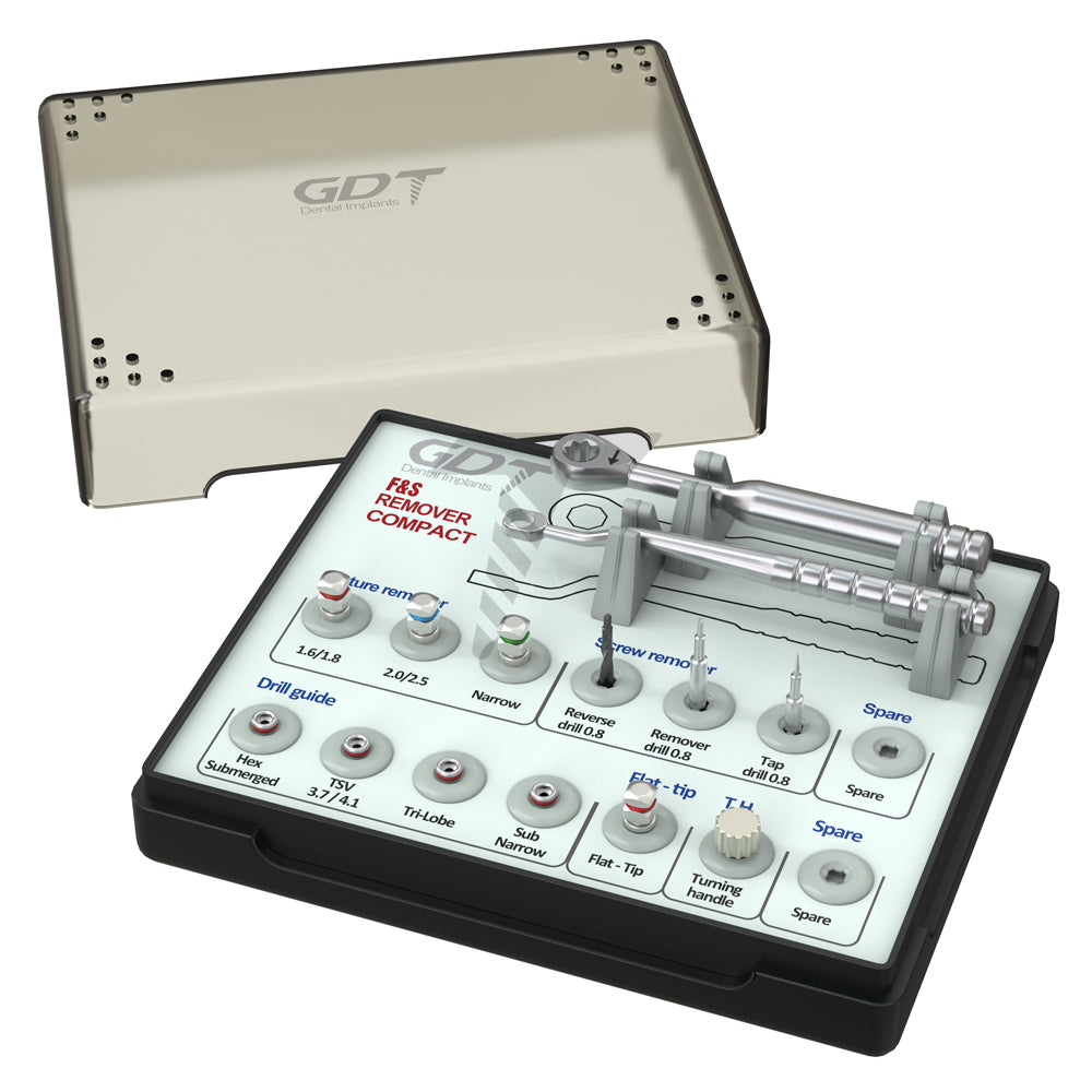 GDT Implants Fixture & Screw Remover Compact Kit