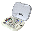 DLC Conical Integral Stopper Drills Full Surgical Kit Box