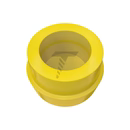 Extra Soft Silicone Yellow Cap