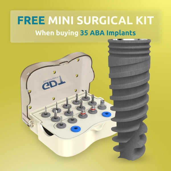 Buy 35 ABA Implants, Get a FREE Mini Surgical Kit!