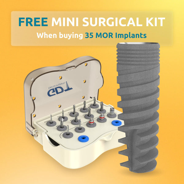 Buy 35 MOR Implants, Get a FREE Mini Surgical Kit!