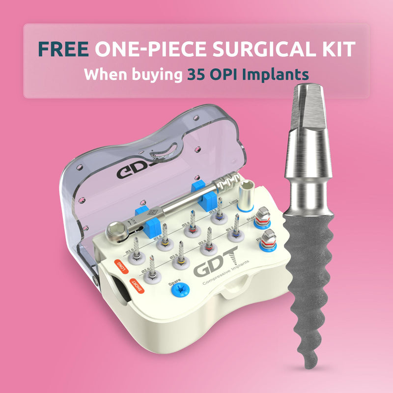 Buy 35 OPI One Piece Implants, Get a FREE Mini Surgical Kit!