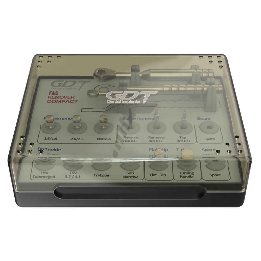 GDT Implants Fixture & Screw Remover Compact Kit