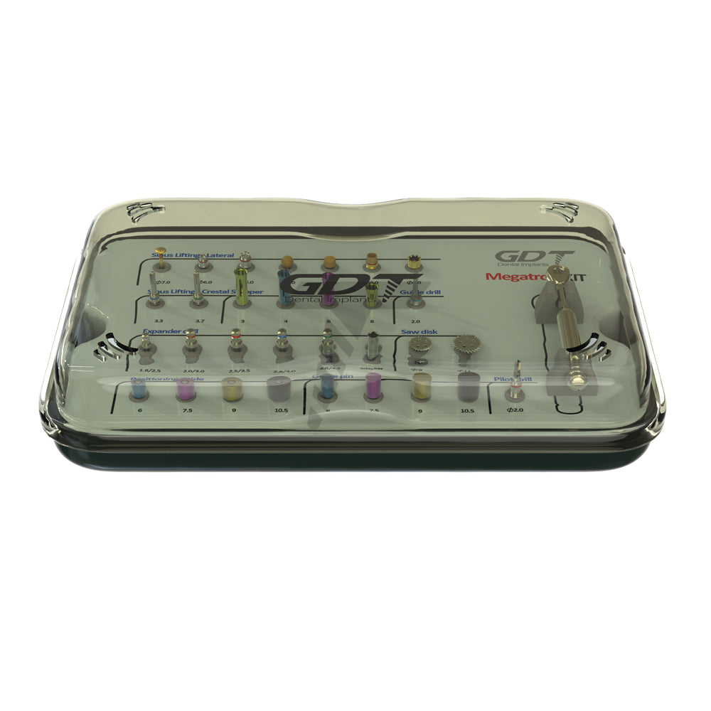 GDT Implants Lateral & Crestal Sinus Lifting Megatron Kit