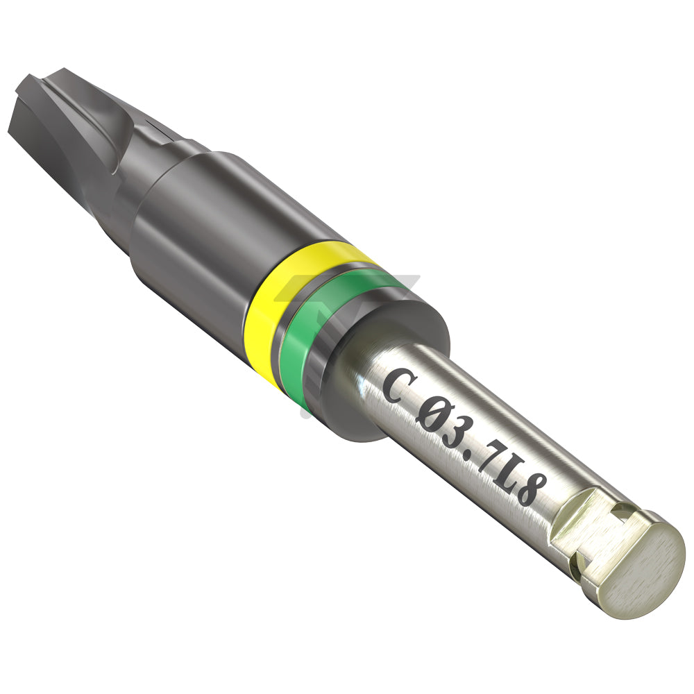 DLC Conical Integral Stopper Drills Ø2.8mmXØ3.7mm