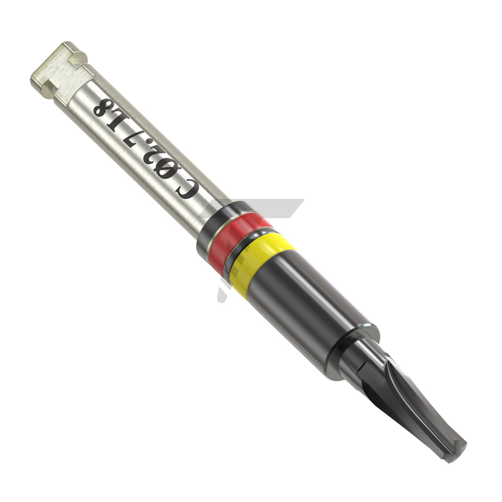 DLC Conical Integral Stopper Drills Ø1.9mmXØ2.7mm