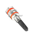 ABA Spiral Implant SLA Internal Hex Connection 2.42mm With The Implant Carrier Diffrent Angle