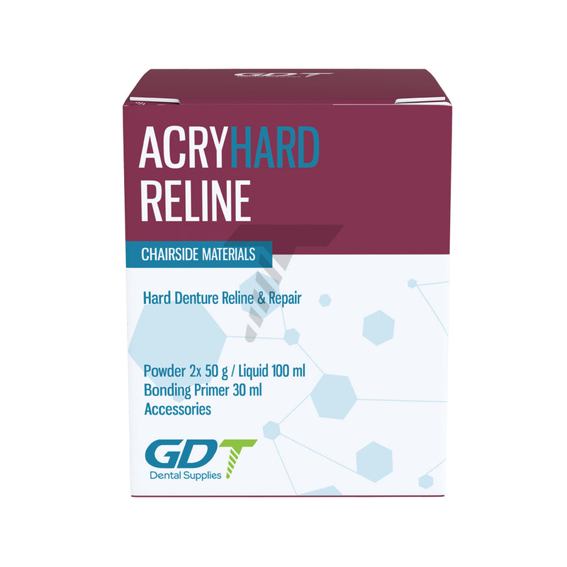 GDT AcryHard Denture Reline Hard Acrylic Reline Liner Box