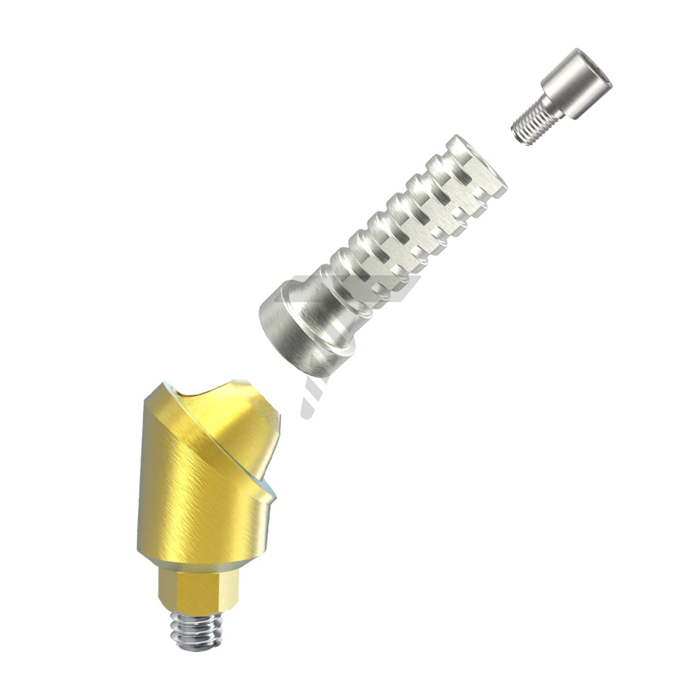 Angulated Multi Unit 1.4 Titanium Sleeve Set (17° / 30° / 45°/ 52° / 60°)