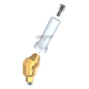 Angulated Multi Unit 1.6 Plastic Sleeve Slim Platform ( 17° / 30° )