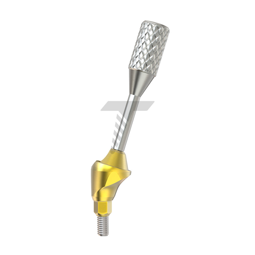 Angulated Multi Unit 1.4mm 17° abutment Slim Platform 3mm Side With Key