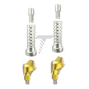 Angulated Multi Unit 1.4mm Titanium Sleeve Set Slim Platform 17°