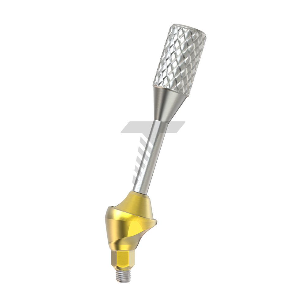 Angulated Multi Unit 1.4mm 17° abutment Slim Platform 2mm Side With Key
