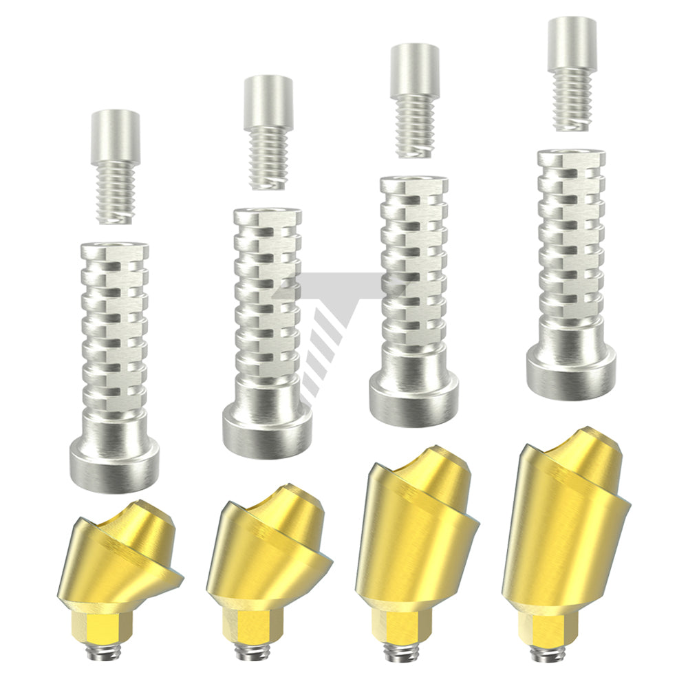 45° Angulated Abutment Multi Unit System – Titanium Internal Hex 2.42mm – WholeDent