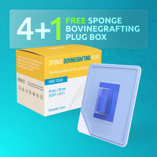 Buy 4 GDT Sponge Bovine Grafting Plug Boxes, Get One For FREE!