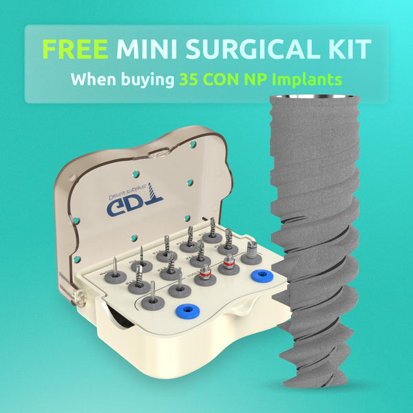 Buy 35 CON NP Implants, Get a FREE Mini Surgical Kit!