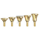 Concave Extra Wide Healing Caps all sizes in a row