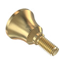 Concave Extra Wide Healing Caps 4MM back