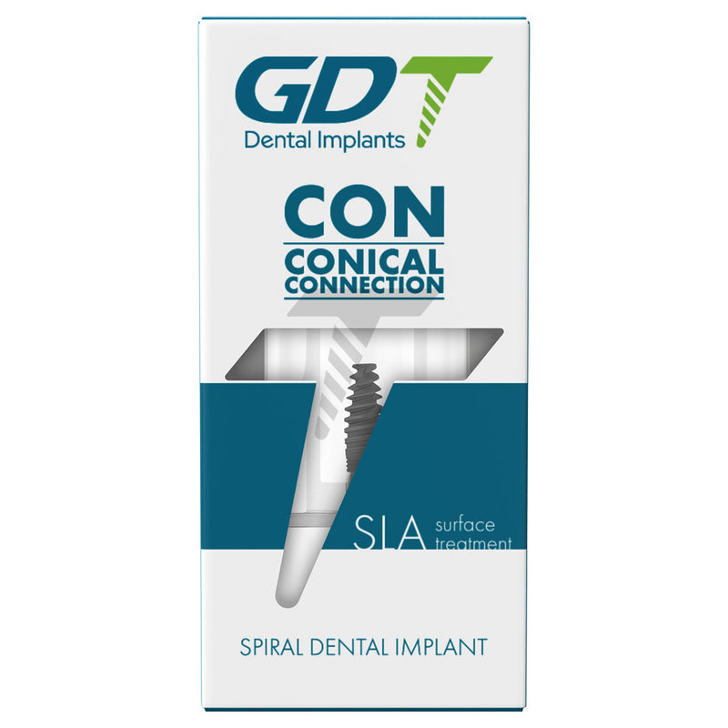 Conical Connection Dental Implant Regular Platform 2.65 Hex Size Box