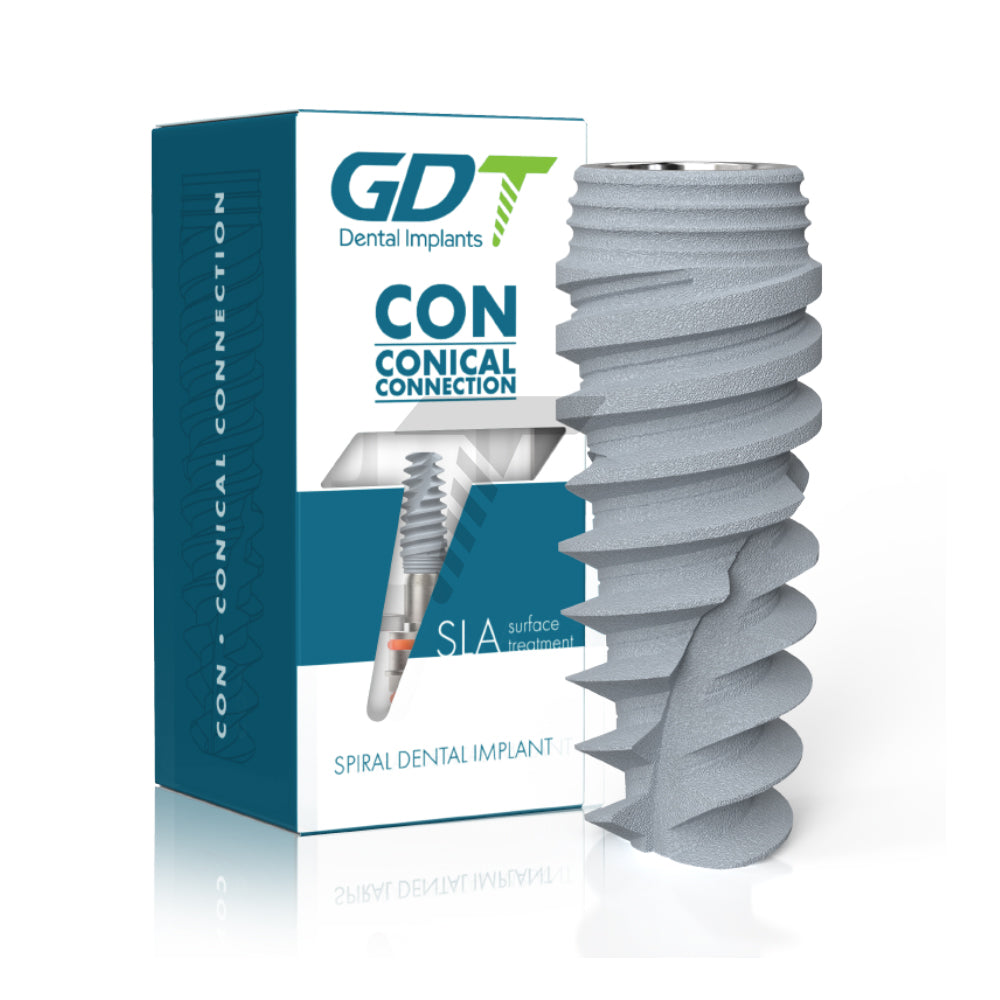 Juego de implantación de conexión cónica RP
