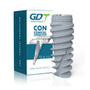 Implante cónico y pilar recto RP 