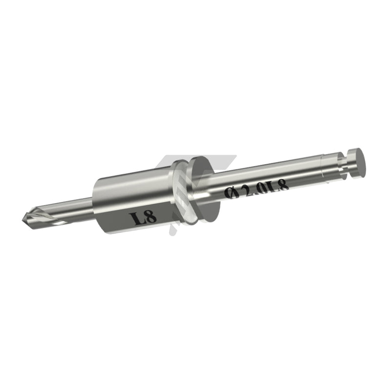 Fresa de cirugía guiada Ø2,0 mm irrigada externa G5,0
